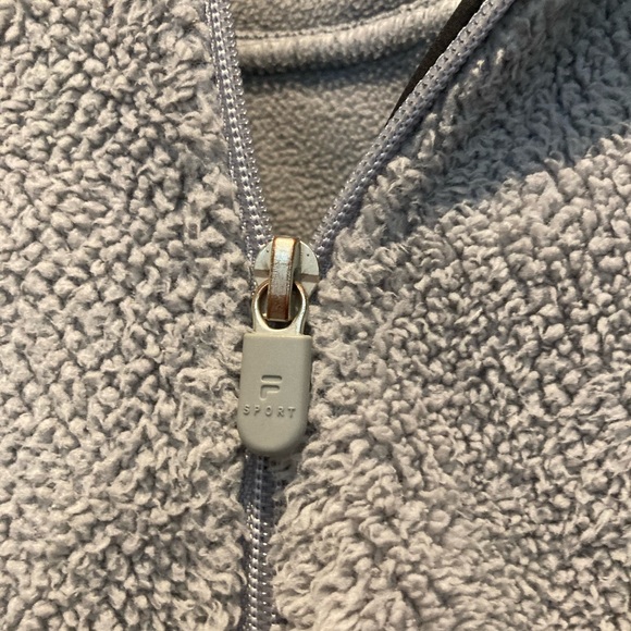 Fila sport fleece sweater Womens size medium - Picture 4 of 6